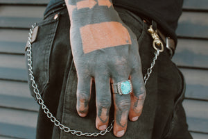 Turquoise Ring - Sz 12