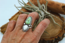 Load image into Gallery viewer, Golden Buffalo Turquoise Ring - 8
