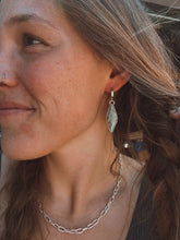 Load image into Gallery viewer, Royston Turquoise Hoops
