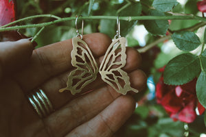 Butterfly Wing Earrings