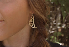 Load image into Gallery viewer, Butterfly Wing Earrings
